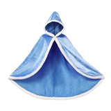 Girl Fluffy Princess Ball Gown Kids Tulle Lace Shoudlerless Performance Dress Cinderella Gorgeous Blue Costumes Halloween Party